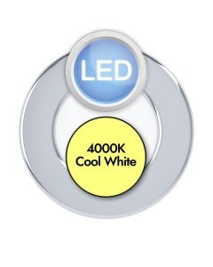 Eglo Lighting - Fueva 5 - 99208 - LED Chrome White IP44 Bathroom Recessed Ceiling Downlight