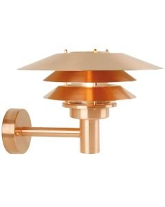 Nordlux - Veno - 10600625 - Copper Clear Glass IP54 Outdoor Wall Light