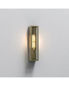 Astro Lighting - Harvard Wall 1402007 - IP44 Natural Brass Wall Light