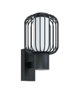 Eglo Lighting - Ravello - 98721 - Black White IP44 Outdoor Wall Light