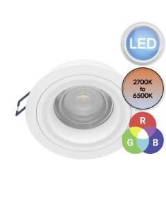 Eglo Lighting - Carosso-Z - 900766 - LED White Recessed Ceiling Downlight