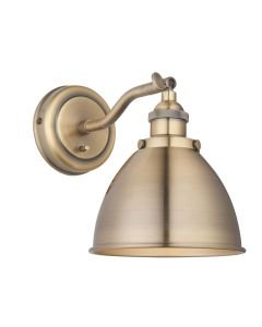 Endon Lighting - Franklin - 98746 - Antique Brass Wall Light