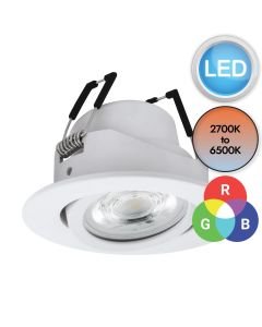 Eglo Lighting - Saliceto-Z - 99671 - LED White Recessed Ceiling Downlight