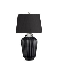 Quintiesse - QN-BEXLEY-TL-BKPN - Bexley 1 Light Table Lamp - Black & Polished Nickel