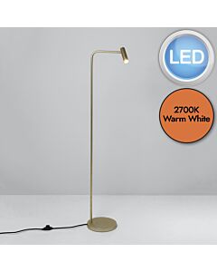 Astro Lighting - Enna - 1058107 - LED Gold Floor Reading Lamp
