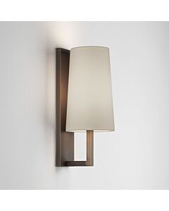 Astro Lighting - Riva - 1214010 & 5018004 - Bronze White IP44 Bathroom Wall Light