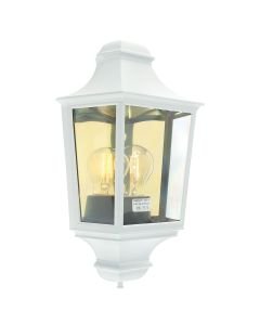 Norlys Lighting - Turin - T9-WHITE - White IP54 Outdoor Wall Light