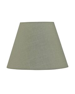 Sage Green Cotton 20cm Diameter Tapered Fabric Lamp Shade
