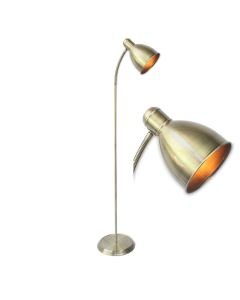 Carter - Antique Brass Floor Lamp