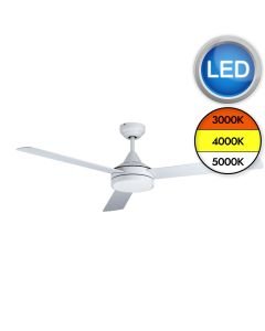 Eglo Lighting - Sesimbra - 35079 - LED White Milky Ceiling Fan