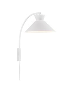 Nordlux - Dial - 2213371001 - White Plug In Reading Wall Light