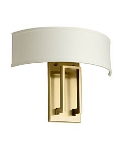 Hinkley Lighting - Hampton - HK-HAMPTON2-BB - Brushed Brass White 2 Light Wall Washer Light