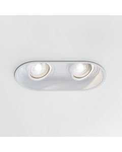 Astro Lighting - Minima Round Twin Adjustable 1249028 - Matt White Downlight/Recessed Spot Light