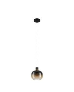 Eglo Lighting - Oilella - 99614 - Black Brass Clear Glass Ceiling Pendant Light