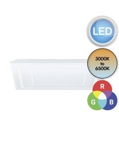Eglo Lighting - Albarca - 900961 - LED White Flush Ceiling Light