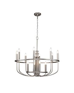 Kichler Lighting - Capitol Hill - KL-CAPITOL-HILL12-BN - Brushed Nickel 12 Light Chandelier