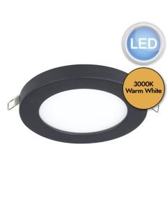 Eglo Lighting - Fueva Flex - 900931 - LED Black White Recessed Ceiling Downlight