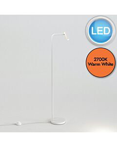Astro Lighting - Enna - 1058002 - LED White Floor Reading Lamp