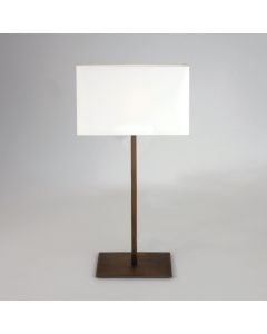 Astro Lighting - Park Lane Table 1080046 & 5001001 - Bronze Table Lamp with White Shade