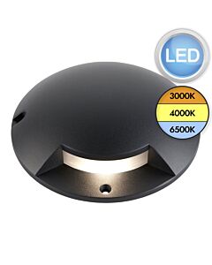 Saxby Lighting - Marka CCT - 114575 - LED Black IP67 Outdoor Ground Light