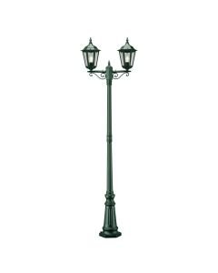 Konstsmide - Firenze - 7234-600 - Green 2 Light Outdoor Lamp Post