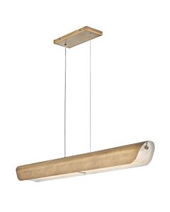 Hinkley Lighting - Arco - HK-ARCO-LED-LP-117-HB - LED Heritage Brass Bar Ceiling Pendant Light
