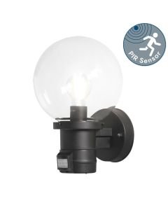 Konstsmide - Nemi - 7321-750 - Black IP44 Outdoor Sensor Wall Light