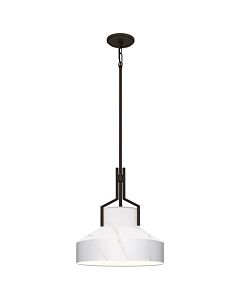 Quoizel Lighting - Brecken - QZ-BRECKEN-2P-OZ-OPAL - Old Bronze Opal Glass 2 Light Ceiling Pendant Light