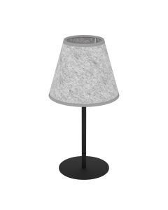 Eglo Lighting - Alsager - 43986 - Black Grey Felt Table Lamp