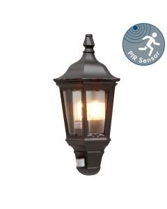 Konstsmide - Firenze - 7230-750 - Black Outdoor Sensor Wall Light