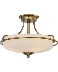 Elstead - Quoizel - Griffin QZ-GRIFFIN-SFS-WS Semi-Flush