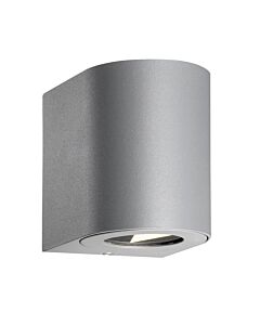 Nordlux - Canto 2 - 49701010 - LED Grey Clear Glass 2 Light IP44 Outdoor Wall Washer Light