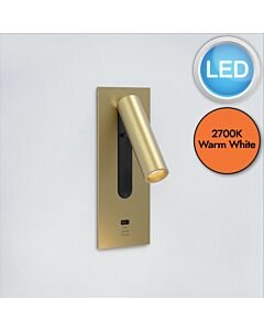 Astro Lighting - Fuse - 1215145 - LED Gold Reading Wall Light