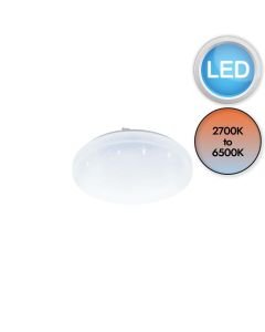 Eglo Lighting - Frania-A - 98294 - LED White IP44 Bathroom Ceiling Flush Light