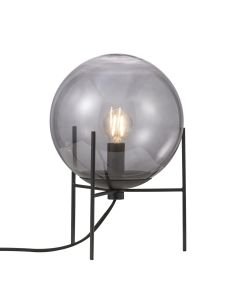 Nordlux - Alton - 47645047 - Black Smoked Glass Table Lamp