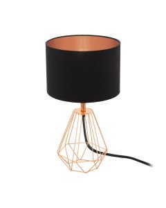 Eglo Lighting - Carlton 2 - 95787 - Copper Black Table Lamp