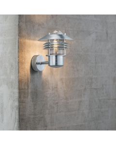 Nordlux - Vejers - 25091031 - Galvanized Steel Clear Glass IP54 Outdoor Wall Light