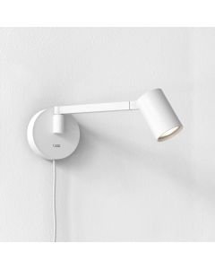 Astro Lighting - Ascoli - 1286137 - White Swing Plug In Plug In Reading Wall Light