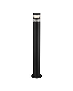 Nordlux - Birk - 45518003 - Black Clear Glass IP44 Outdoor Post Light