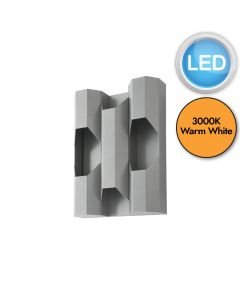 Eglo Lighting - Zinacua - 98841 - LED Silver 4 Light Wall Washer Light