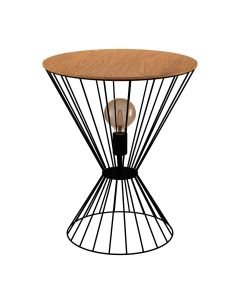 Eglo Lighting - Desierto - 99794 - Black Wood Table Lamp