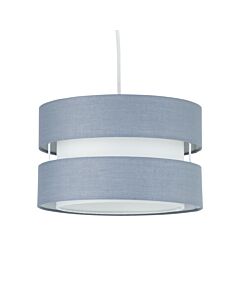 Benni - Grey 26cm Pendant Shade