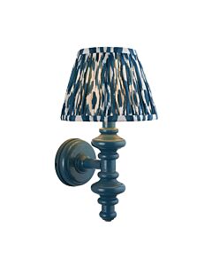 Endon Lighting - Carnaby & Ikat 20cm - 114483 - Blue Wall Light