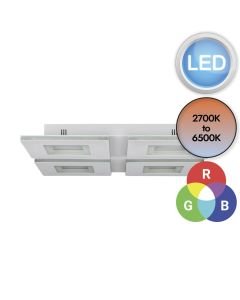 Eglo Lighting - Padrogiano-Z - 900481 - LED White Flush Ceiling Light