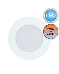 Eglo Lighting - Fueva-Z - 900101 - LED White IP44 Bathroom Recessed Ceiling Downlight