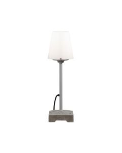 Konstsmide - Lucca - 453-300EE - Grey IP44 Outdoor Portable Lamp