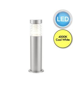 Endon Lighting - Equinox - 72914 - LED Marine Grade Stainless Steel Clear IP44 Outdoor Post Light