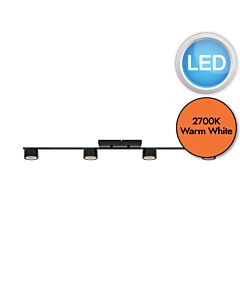 Nordlux - Clyde 4 - 2213530103 - LED Black 4 Light Ceiling Spotlight