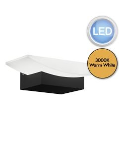 Eglo Lighting - Metrass - 98888 - LED Black White Wall Washer Light