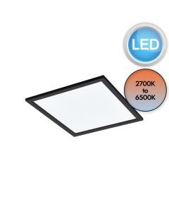Eglo Lighting - Salobrena-Z - 900051 - LED Black White Flush Ceiling Light